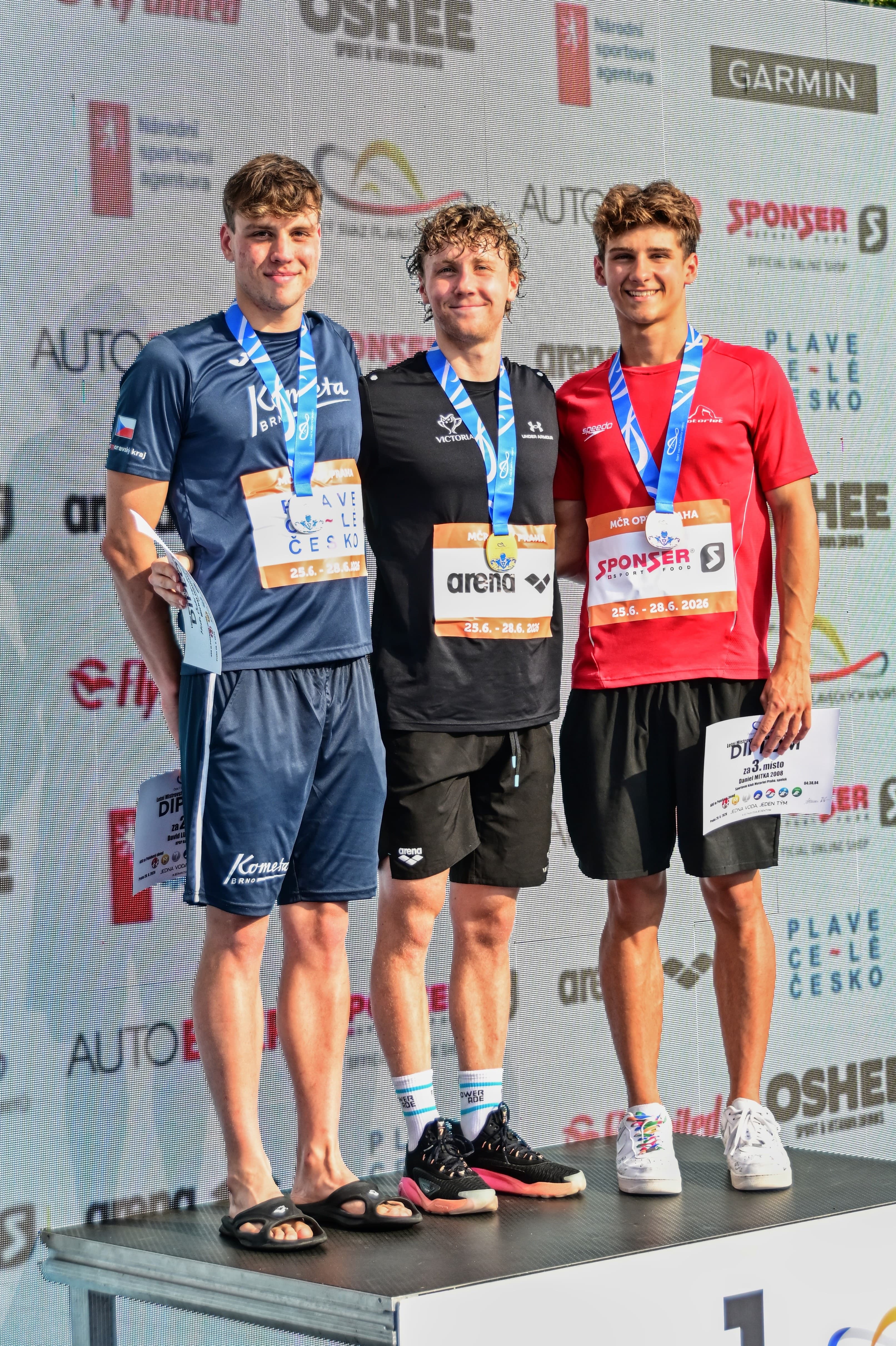Bronz na 400 m polohový závod