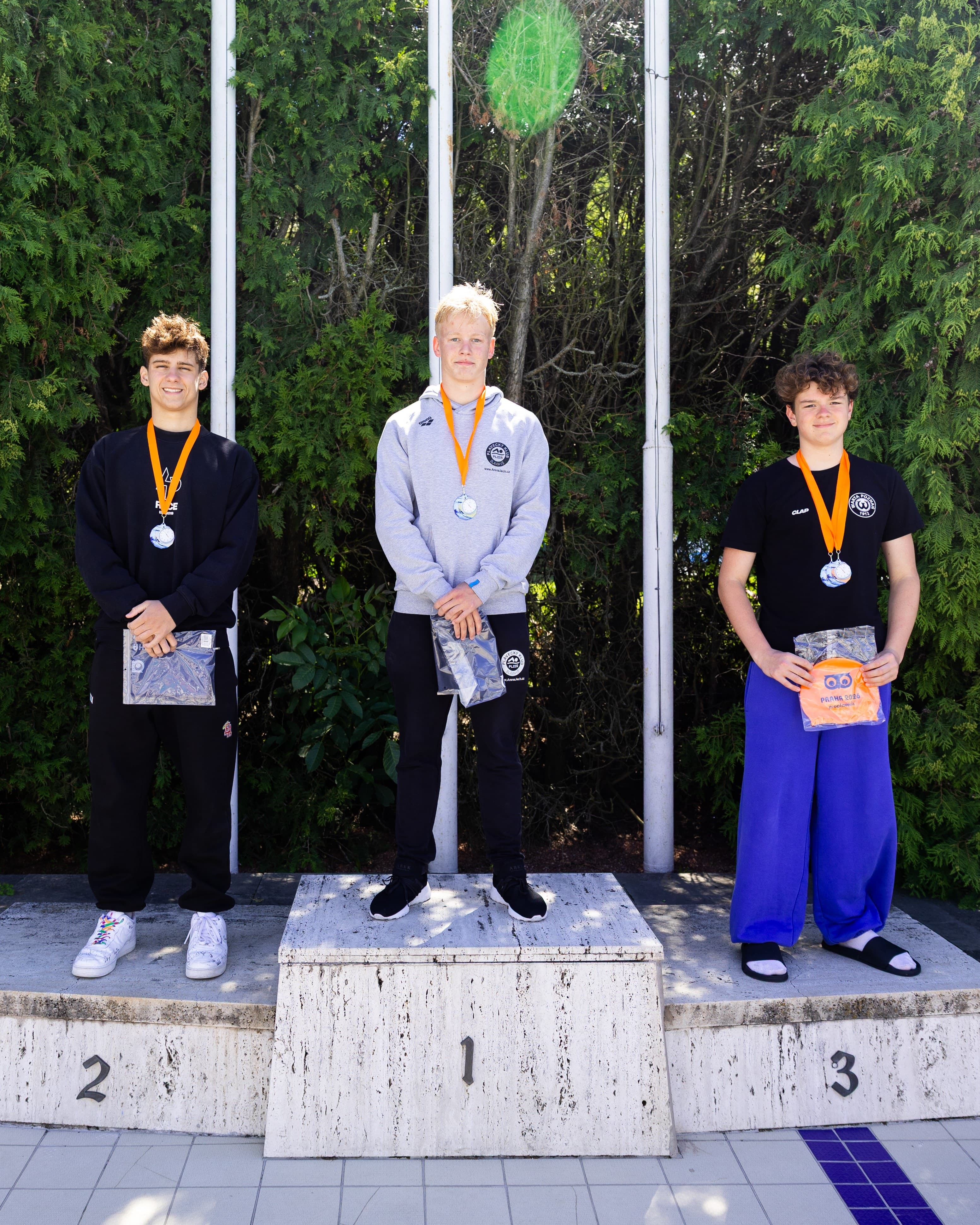 Další medailový ceremoniál