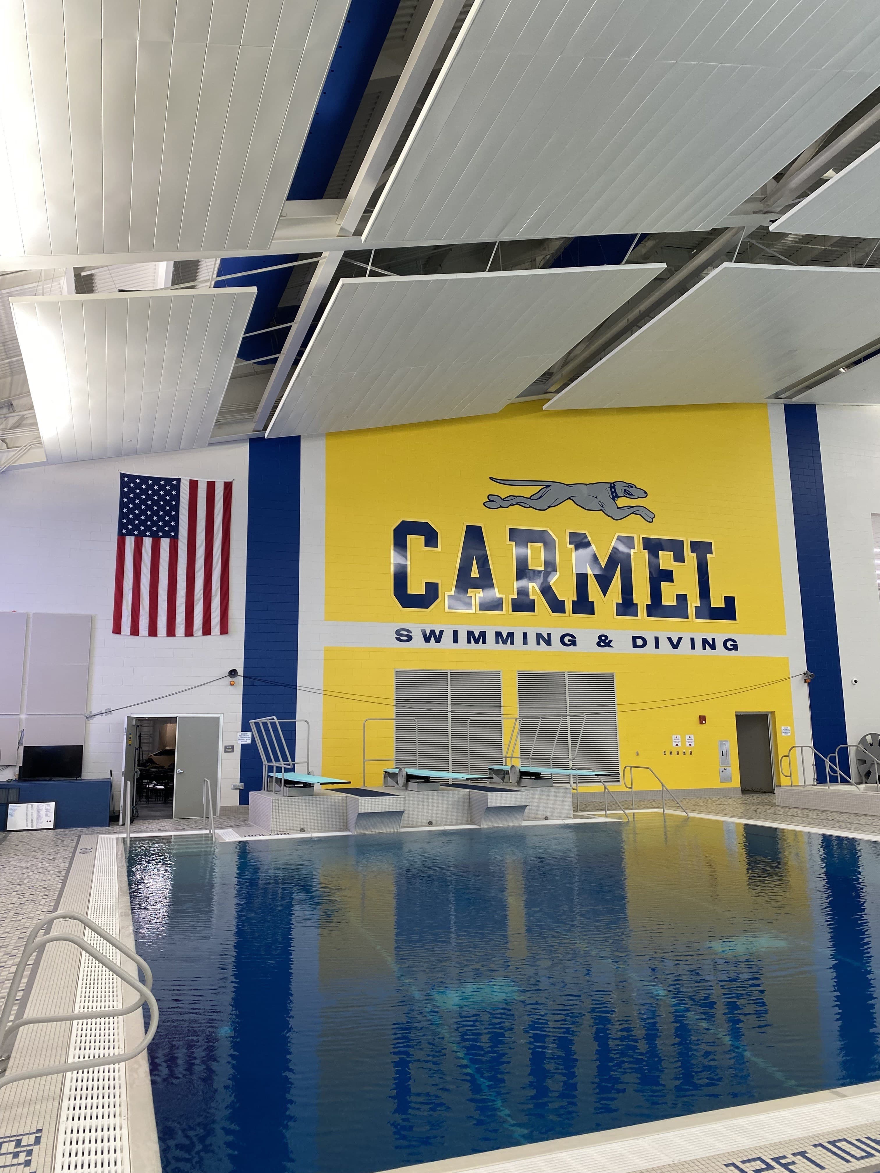 The pool in Carmel, Indiana